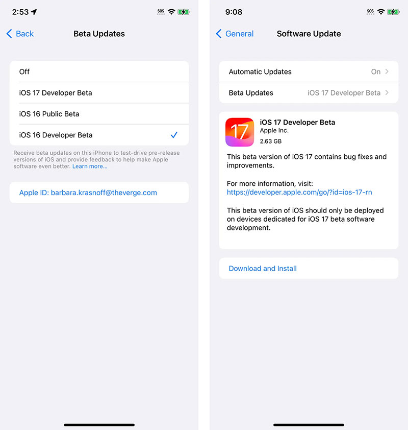 Як встановити публічну бета-версію iOS 17 до релізу і чому цього не варто робити?