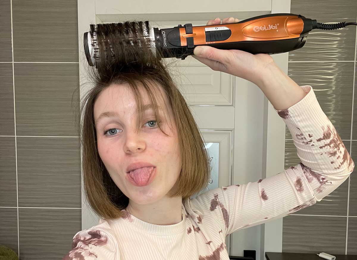 Досвід використання стайлера та фена Gemei GM-4828, відгуки