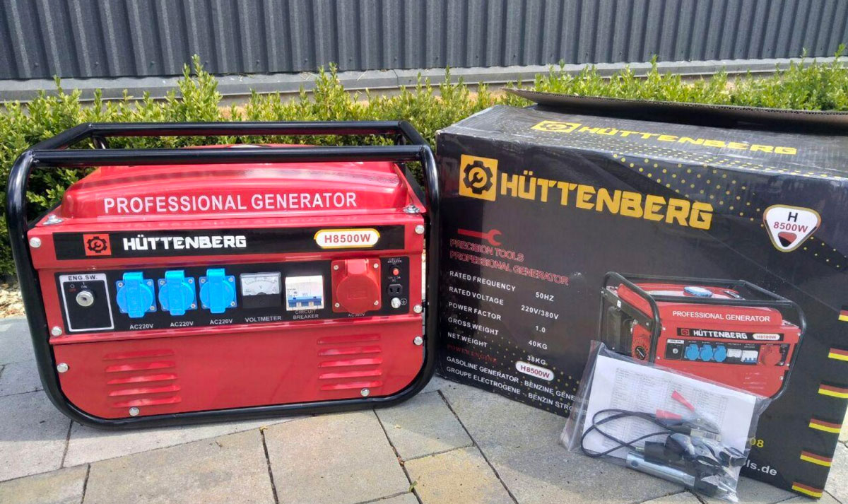 Плюси та мінуси бензинових і дизельних генераторів — який краще?