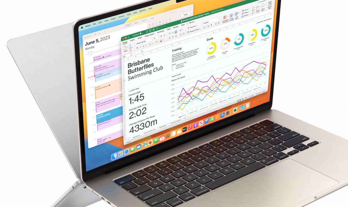 Продуктивність MacBook Air 15" M2 та час роботи від акумулятора