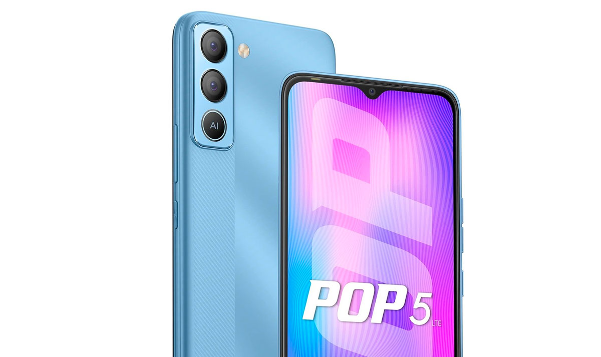 Смартфон TECNO POP 5 LTE (BD4) 2/32Gb 2SIM Ice Blue