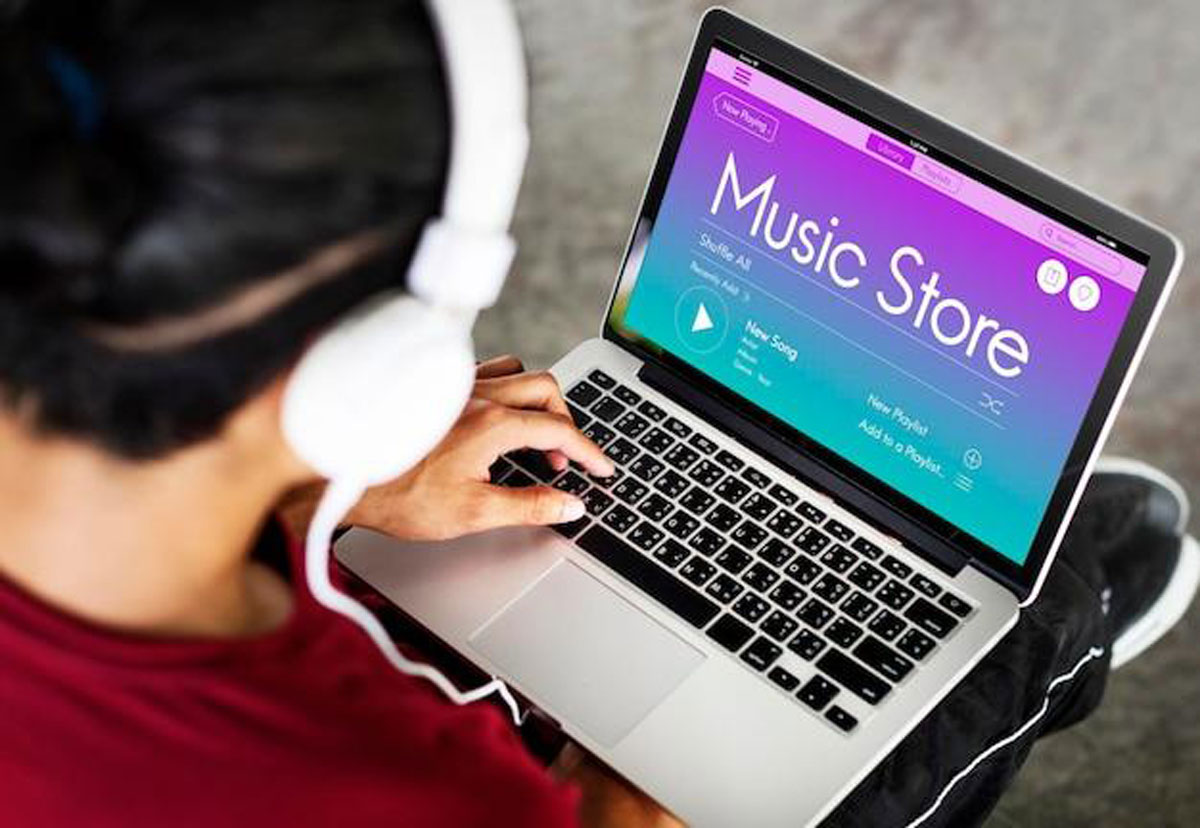 Online music store