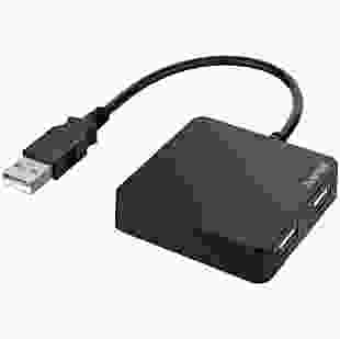 USB-хаб НАМА 4 Ports USB 2.0 Black (00200121)