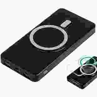 Зовнішній акумулятор (Power Bank) 2E Power Bank Wireless 10000 mAh 20W Black (2E-PB1001-BLACK)