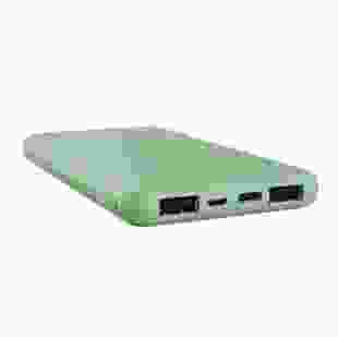 Зовнішній акумулятор (Power Bank) Trust Primo Eco 10000mAh Green (25029)
