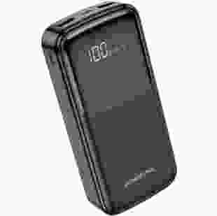 Зовнішній акумулятор (павербанк) Borofone BJ17A Mike 20000mAh Black