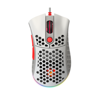 Ігрова миша 2E GAMING HyperSpeed Pro RGB Retro white (2E-MGHSPR-WT)