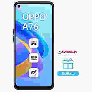 Смартфон OPPO A76 4/128GB Glowing Black