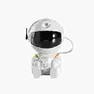 Проектор зіркового неба та галактики FG Астронавт із зіркою Білий 5 Вт від USB з пультом ДК + 8 режимів