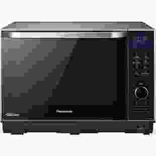 Panasonic Мікрохвильова піч, 27л, 1000Вт, гриль, дисплей, чорний