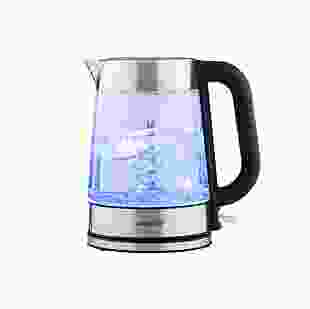 ARDESTO Електрочайник EKL-F200 1.7л/2150Вт/strix контроль/ корпус скло/срібляста горловина