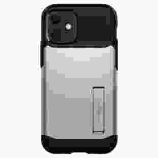 Spigen Slim Armor[для iPhone 12 Mini,  Satin Silver]