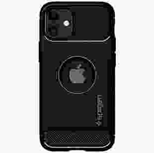 Spigen Rugged Armor[для iPhone 12 Mini, Matte Black]