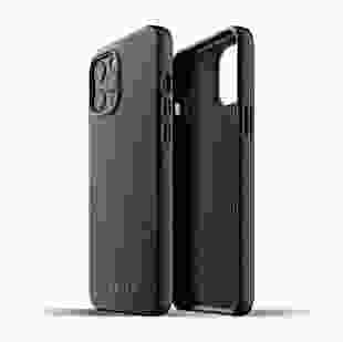 MUJJO Full Leather Case[для iPhone 12 Pro, Black]