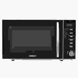 ARDESTO Мікрохвильова піч, 20л, електр.управл., 700Вт, дисплей, відкр.ручкою, сріблястий