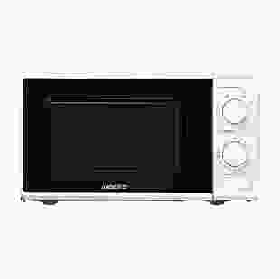 ARDESTO Мікрохвильова піч, 20л, мех.управл., 700Вт, відкр.кнопкою, білий