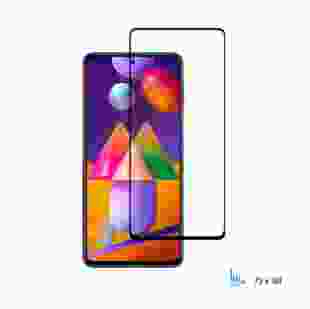 2E Захисне скло Basic для Samsung M31S (M317F), 2.5D FCFG, black border