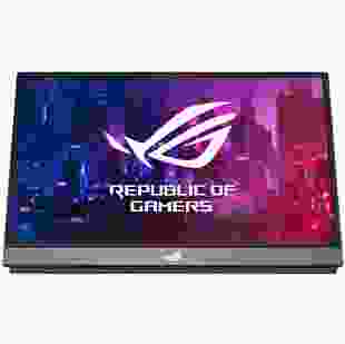 ASUS Монітор портативний LCD 17.3" ROG Strix XG17AHPE MicroHDMI, 2xUSB Type-C, IPS, 1920x1080, 240Hz, MM, Built-in battery, camera, smart case