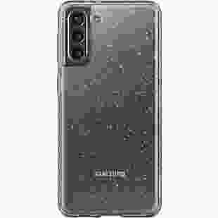 Spigen Liquid Crystal Glitter[для Galaxy S21, Crystal Quartz]
