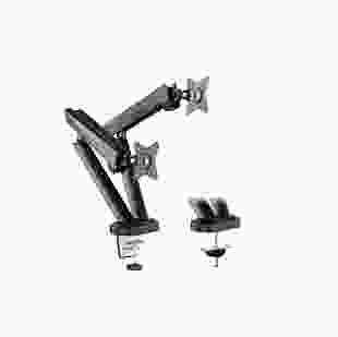 2E Gaming Підставка для моніторів, настільна, 2 монітори 19-32"