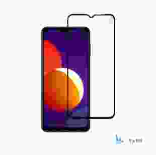 2E Захисне скло для Samsung Galaxy M12 (M127), 2.5D FCFG, (2 Pack), black border