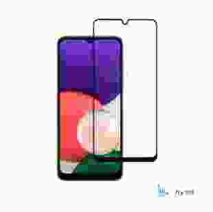 2E Захисне скло для Samsung Galaxy A22 (A225), 2.5D FCFG,(1 Pack), Black border