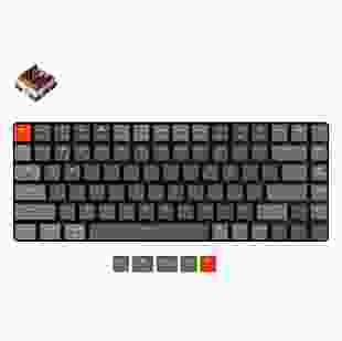 Keychron Клавіатура K3 84 Key Low Profile Hot-Swap Optical RGB Brown