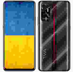 TECNO Смартфон POVA-2 (LE7n) 4/64Gb NFC 2SIM Dazzle Black