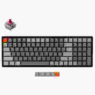 Keychron Клавіатура K4 100 Key Aluminum Frame Hot-Swap Gateron RGB Red