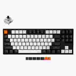 Keychron Клавіатура C1 Wired 87 Key Gateron Switch White LED Brown