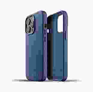 MUJJO Чохол шкіряний для Apple iPhone 13 Pro Full Leather, Monaco Blue