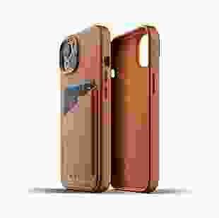 MUJJO Чохол шкіряний для Apple iPhone 13 Wallet Full Leather, Tan