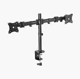 Digitus Кріплення Dual Monitor Clamp, 15-27", з нахилом, поворотом