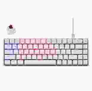 2E Gaming Клавіатура ігрова KG380 RGB 68key Gateron Brown Switch BT/USB White Ukr