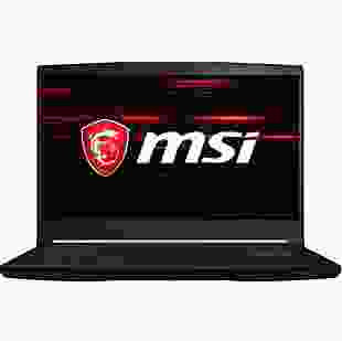MSI Ноутбук GF63 15.6FHD 144Hz/Intel i5-11400H/8/256F/NVD1650-4/DOS
