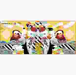 Varmilo Килимок для миші Lovebirds Gold Desk Mat XL (900х400х3мм)