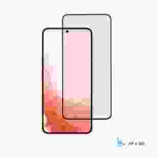 2E Захисне скло для Samsung Galaxy S22 (S901), 2.5D FCFG, (1 Pack), Black border