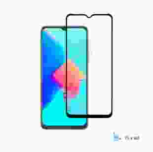 2E Захисне скло для TECNO Spark 8p/8C (KG7n/KG5K), 2.5D FCFG, (1 Pack), black border