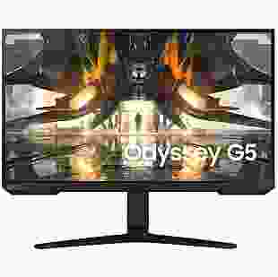 Samsung Монітор LCD 27" Odyssey G5 S27AG520NI 2*HDMI, DP, IPS, 2560x1440, 165Hz, 1ms