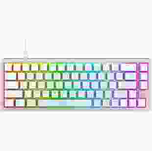 Xtrfy Клавіатура K5 68 keys Kailh Red Hot-swap RGB White