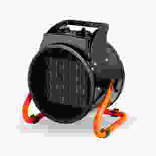 2E Теплова гармата електрична, 3кВт, 30м2, 280 м3/год, керамічний нагр.елемент (PTC), чорний