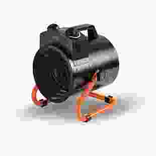 2E Теплова гармата електрична, 2кВт, 20м2, 239 м3/год, нагр.елемент - нерж.сталь, IPX4, чорний