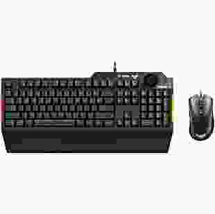 ASUS Комплект TUF GAMING COMBO K1&M3 RGB USB UKR/RU Black
