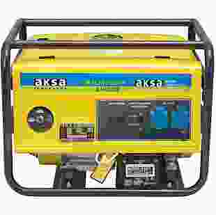 AKSA Генератор бензиновий AAP3500E, 2.5кВт (3кВА, макс 2.8кВт), електростарт, 220В, бак 15л, 440г/кВтЧ, 50 кг