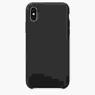 Чохол Apple Silicone Case for iPhone XS Black (MRW72)