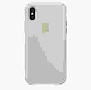 Чохол Apple Silicone Case for iPhone XS Stone (MRWD2)