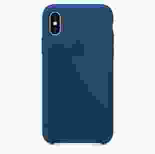 Чохол Apple Silicone Case for iPhone XS Blue Horizon (MTF92)