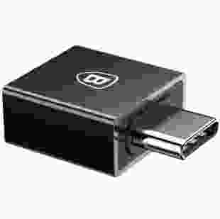 Перехідник Baseus Exquisite Type-C Male to USB Female Adapter Converter Black (CATJQ-B01)