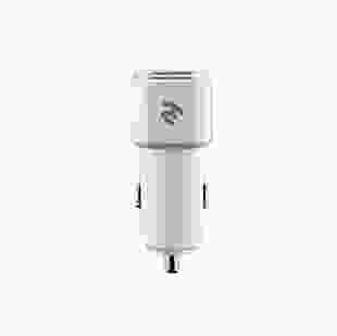 Автомобільний зарядний пристрій 2E Dual USB Car Charger 2.4A White (2E-ACR01-W)