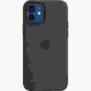 Apple iPhone 12 | 12 Pro Silicone Case with MagSafe - Black (MHL73)